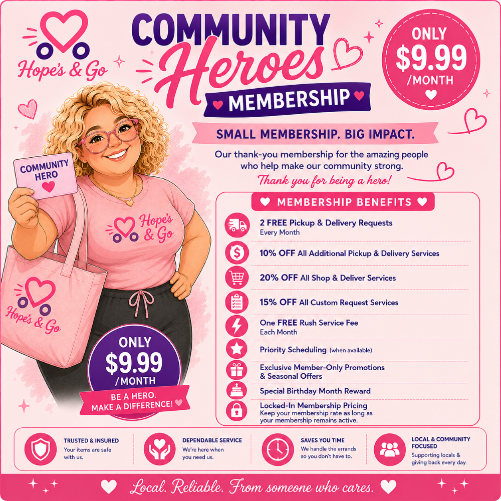 Community Heroes membership
