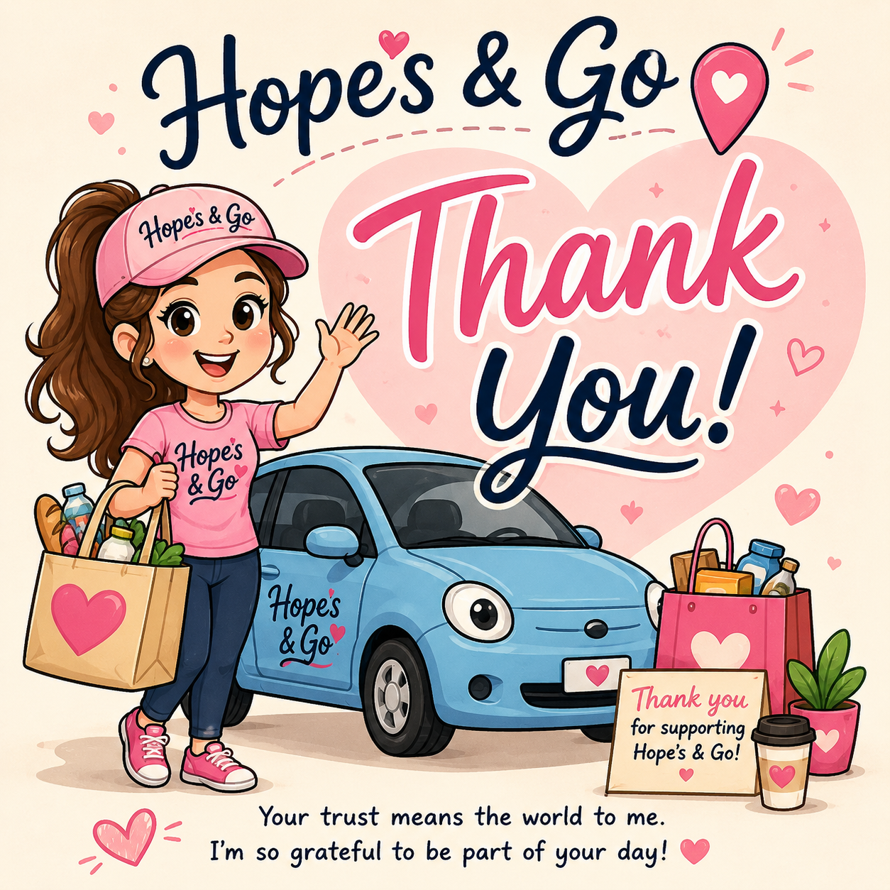 Add a tip for Hope's & Go